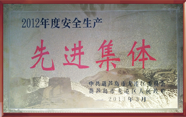 2012 先進(jìn)集體